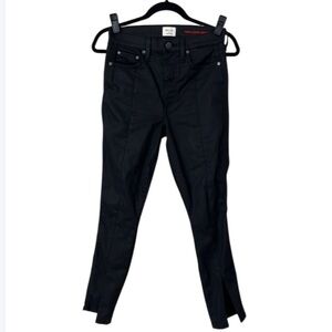 AO.LA by Alice+Olivia Good Highrise Skinny Front Slit Jeans -Cosmos - Size 27